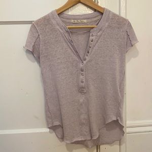 light purple shirt